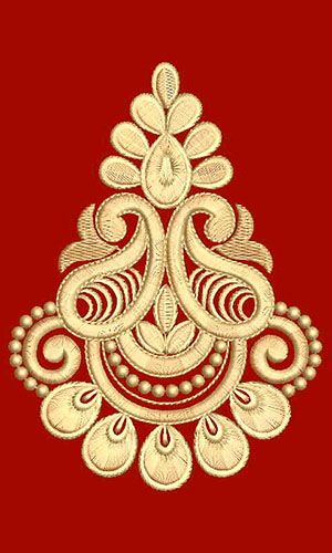 Buta Design Hand Work, Paisley Embroidery Designs, Traditional Embroidery Designs, Floral Machine Embroidery Designs, Embroidery Theme, Rose Embroidery Designs, Aari Design, Paisley Embroidery, Wedding Card Frames