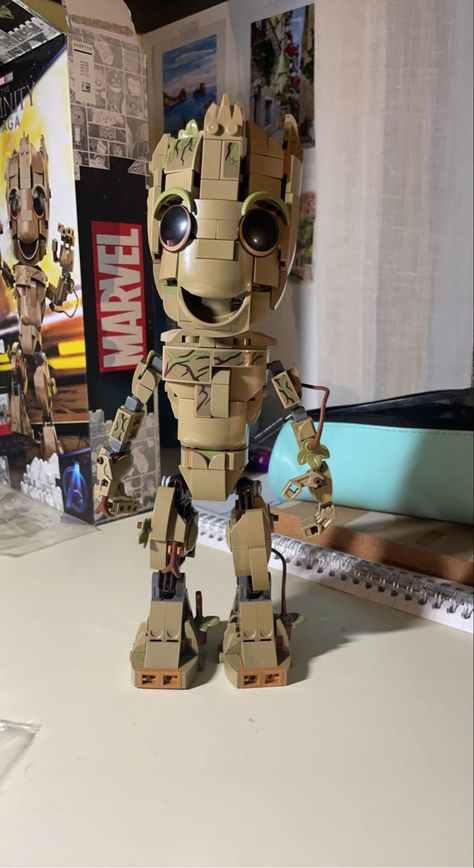 Lego Sets Marvel, Lego Groot, Legos Aesthetic, Lego Aesthetic, Groot Guardians Of The Galaxy, Groot Guardians, Groot Marvel, Lego Gifts, Marvel Aesthetic