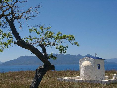 Aegina Island, Greece. This is where my Dad is from, and where I was baptized. Haven't been since I was 11, hoping to remedy that soon! Cycladic Aesthetic, Egina Greece, Orthodox Chapel, Greece Images, Aegina Greece, Greek Churches, Greece Girl, Church Icon, Sailing Cruises