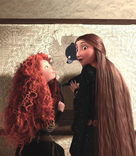 Brave - Merida & Queen Elinor. Prenses Merida, Queen Elinor, Kat Diy, Grand Prince, Princess Merida, Disney Brave, Merida Brave, Film Disney, Princesa Disney