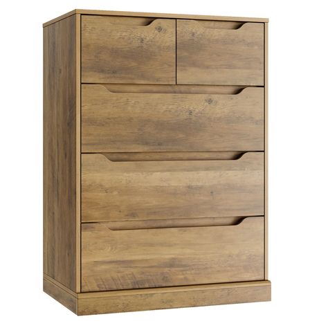 Yellow chest of drawers