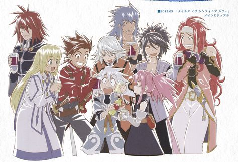 Symphonia Party Time! | Tales (Series) | Know Your Meme Tales Of Symphonia, Tales Of Zestiria, Widget Ideas, Japan Games, Tales Series, Games Art, Game Illustration, Know Your Meme, Ipad Wallpaper