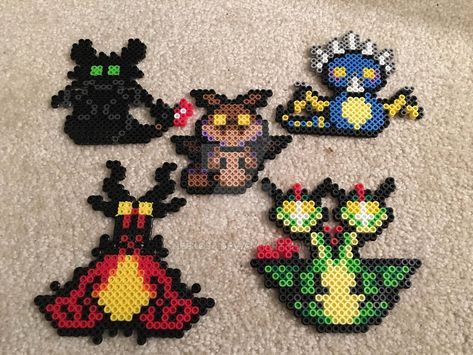 Chibi Dragon, Perler Bead Art, Httyd, Perler Bead, Hama Beads, Perler Beads, Bead Art, Pixel Art, Deviantart