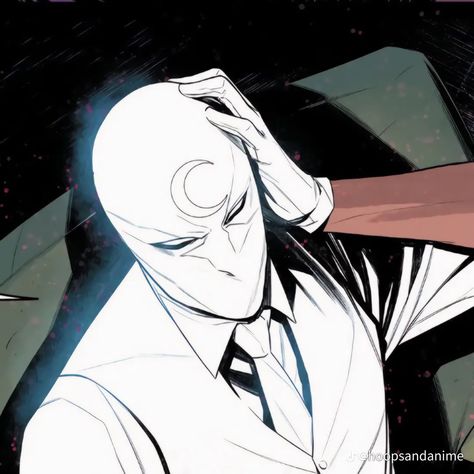 Moon Knight Mr Knight, Marc Spector, Mr Knight, Moon Knight, Anime Character, A Man, Moon, Anime