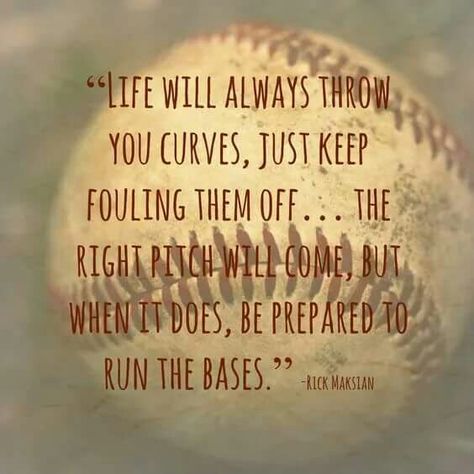 Idea for senior plaque or card Famous Sports Quotes, Baseball Memes, Ga Bulldogs, Softball Quotes, Baseball Decor, Baseball Quotes, Restaurant Ideas, Fastpitch Softball, Favorite Sayings