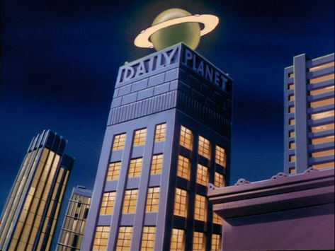 Daily Planet Building | Daily Planet - SuperFriends Wiki The Daily Planet, Superman Pictures, Perry White, Daily Planet, Big Barda, General Zod, Superman And Lois Lane, Jimmy Olsen, Summer Details