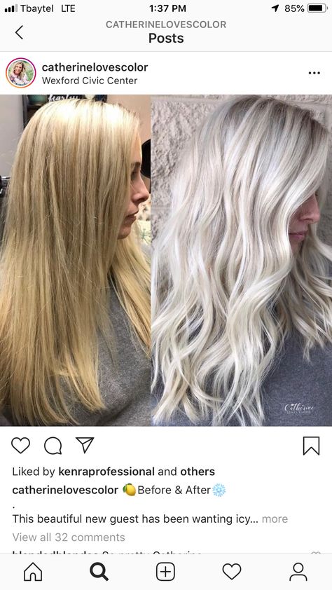 Ice Platinum Hair, Cool White Blonde Hair, Platinum Vs Icy Blonde, White Blonde Shadow Root, White Blonde With Dimension, Almost Platinum Blonde Hair, White Sand Blonde Hair, White Sand Hair, Platinum Ice Blonde Hair