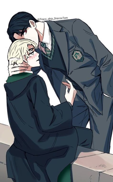 Traco Draco X Voldemort, Draco X Tom Riddle, Tom Riddle X Draco Malfoy Fanart, Tom Riddle X Draco Malfoy, Harry Potter Art Fanart, Draco Malfoy Fanart, Harry Potter Art Drawings, Drarry Fanart, Harry Potter Severus