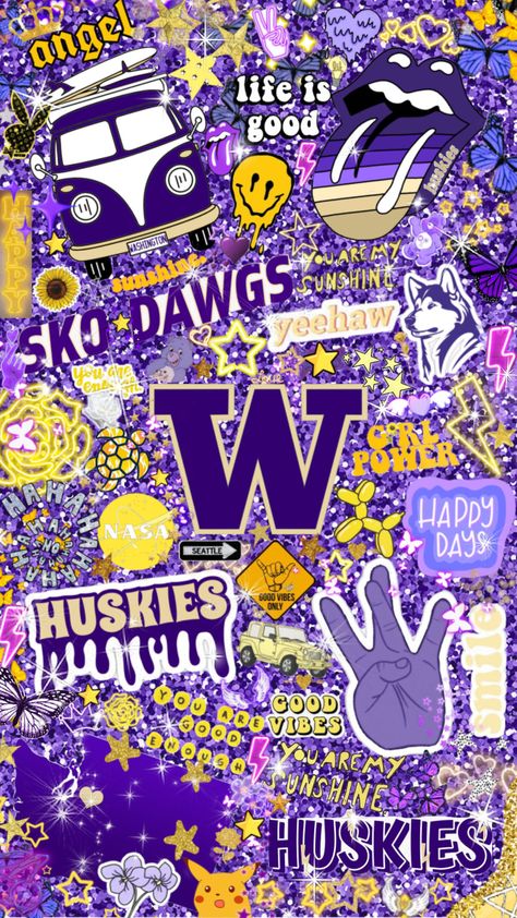 UW Seattle Collage. University, college, collage, lock screen, home screen, wallpaper, background. Lock Screen Home Screen Wallpaper, College Background, Uw Seattle, College Collage, Future Aspirations, College Announcements, Lock Screen Home Screen, College Wallpaper, Uw Huskies