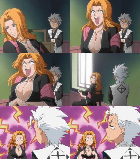 Matsumoto X Hitsugaya, Toshiro And Rangiku Matching Pfp, Rangiku X Toshiro, Rangiku And Toshiro, Rangiku Fanart, Bleach Rangiku Matsumoto, Karakura Town, Bleach Matsumoto, Bleach Rangiku