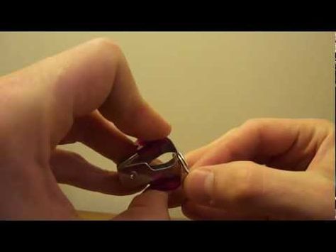 Opening a Key Ring using the Staple Remover Trick - YouTube Stapler Remover, Smart Hacks, Staple Remover, Cereal Containers, Headlight Restoration, Car Tips, Clean Car, Car Owner, Car Key Ring