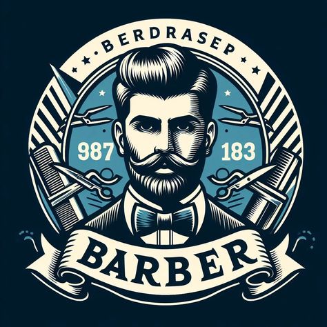 I will design retro vintage barber logo with express delivery Express Logo, Barber Logo, Vintage Barber, Logo Design Services, Service Design, Retro Vintage, Logo Design, ? Logo, Quick Saves