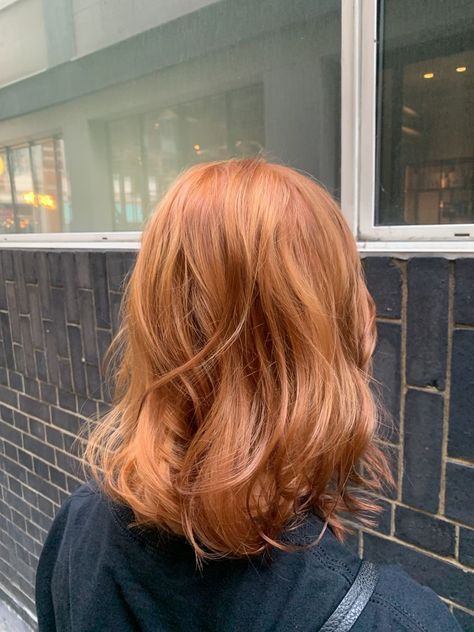 Bleach London Proper Copper, Black Hair To Copper, Black To Copper Hair, Black And Ginger Hair, Blonde To Copper Hair Before And After, Magenta Red Hair, Blonde Box Dye, Box Hair Dye, Blonde Redhead