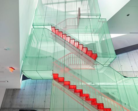 Do Huh Suh, Spine Staircase, Stairs Art, Do Ho Suh, Downtown Cincinnati, Glass Stairs, Contemporary Arts, Making Space, Indie Room