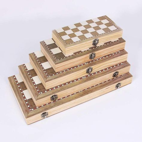 https://www.productstobuildabetterbrain.com/collections/chess/products/3-in-1-foldable-wooden-chess-board-set-travel-games-chess-backgammon-checkers-toy-chessmen-entertainment-game-board-toys-gift 3 IN 1 FOLDABLE WOODEN CHESS CHECKERS BACKGAMMON TRAVEL SET GIFT ONLY $19.99! #games #chess #checkers #backgammon #travel #strategy #Deals Chess Board Set, Backgammon Game, Wooden Chess Board, Wooden Chess, Travel Games, Gift Kit, Chess Set, Christmas Gifts For Kids, Best Christmas Gifts