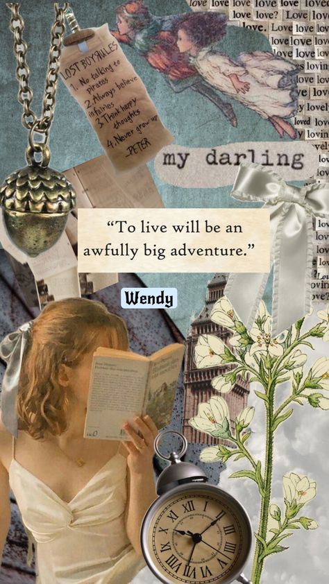 #meinerstershuffle #myfirstshuffle #wendy #wendydarling #peterpan Wendy Darling Quotes, Wendy Core Aesthetic, Wendy Darling Fanart, Wendy Darling Aesthetic, Wendy Aesthetic, Wendy Peter Pan, Disney Female Characters, Peter Pan Art, Disney Halloween Parties