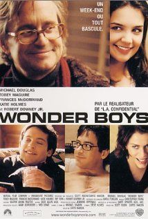 Wonder Boys is a fabulous movie with an incredible cast including Michael Douglas, Robert Downey Jr., Tobey Maguire, Frances McDormond and Katie Holmes.     Especially good for any aspiring writers! Best Movies List, English Professor, Michael Douglas, Dvds Movies, Film Watch, Wonder Boys, Neil Young, Downey Junior, Movie Buff