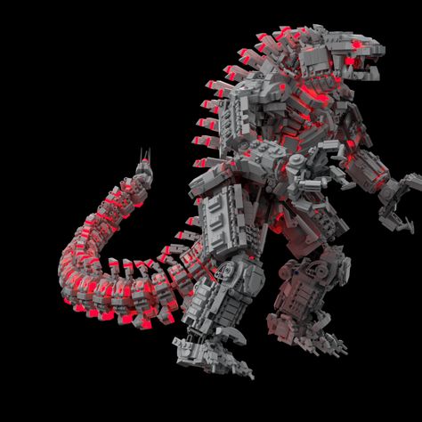 Lego Godzilla, Lego Batman Minifigures, Ninja Turtle Drawing, Sea Monster Art, Kartu Pokemon, Goku Y Vegeta, Lego Dragon, Lego Animals, Lego Sculptures