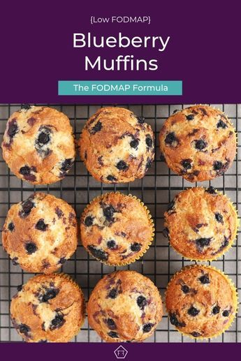 Looking for a quick and easy snack idea? Check out these low FODMAP blueberry muffins! FODMAP Recipes | FODMAP Diet | FODMAP Diet Recipes | Low FODMAP Breakfast | FODMAP Breakfast | Breakfast Ideas | Breakfast Recipes | Breakfast Recipes Easy | Breakfast Recipes Gluten Free | FODMAP Snacks | FODMAP Snack Ideas | FODMAP Healthy Recipes | FODMAP Snacks Easy #lowfodmap #glutenfree #breakfast #muffin www.fodmapformula.com Fodmap Muffins, Ibs Diet Recipes, Low Fodmap Breakfast, Recipes Low Fodmap, Fodmap Baking, Easy Low Fodmap, Fodmap Recipes Dinner, Low Fodmap Recipes Dinner, Fodmap Breakfast