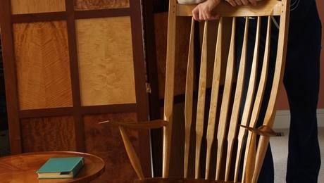 You CAN build a rocking chair - FineWoodworking Rocking Chair Woodworking Plans, Diy Rocking Chair, Rocking Chair Plans, Chair Woodworking Plans, Wood Chair Design, Wooden Rocking Chairs, Wood Rocking Chair, Woodworking Bed, New Tools