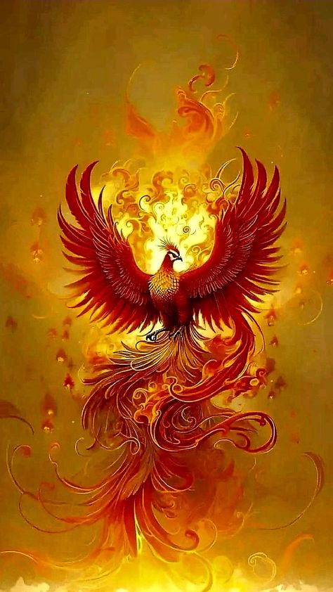 Phoenix Wallpaper Hd, Real Phoenix Bird, Flying Phoenix Tattoo, Most Beautiful Tattoos, Phoenix Bird Art, Phoenix Wallpaper, Phoenix Artwork, Phoenix Images, Swan Painting