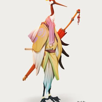 ArtStation - 瓷 骨 Red Crowned Crane, Crazy Ideas, Zombie Movies, Walking Dead, The Walking Dead, Zombie, Wind Sock, Character Design, Art Design