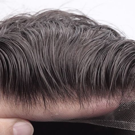 Mens Toupee, Best Beard Styles, Hair Replacement Systems, Hair Toupee, Extra Skin, Hollywood Hair, Indian Human Hair, Hair Shedding, Hair System