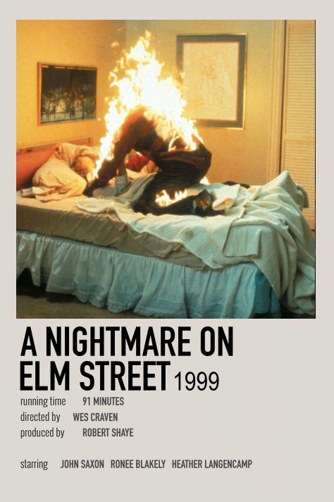 A Nightmare On Elm Street Movie Poster, Best Horror Movie Posters, Movie Prints Horror, Nightmare In Elm Street, Nightmare Of Elm Street, Nightmare On Elm Street Poster, Movie Polaroids, Halloween Movie Poster, Movie Character Posters