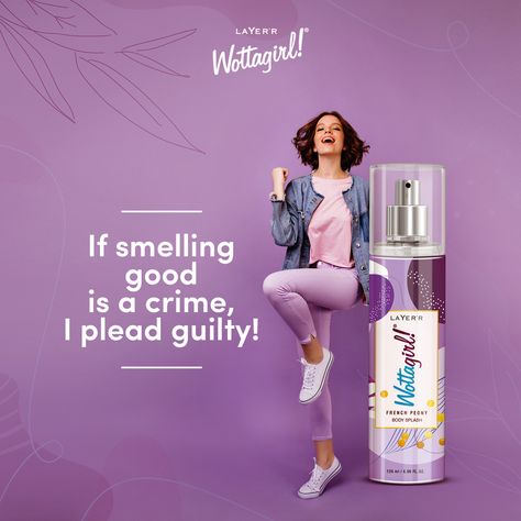 Smell Good! Feel Awesome! No Guilty Feelings Here! LAYER’R Wottagirl - You’ll love it! Choose from a wide range of mesmerising fragrances, from floral to musky to oceanic and more. To browse our fabulous Body Splash and Perfume Spray collection, click the link in bio. #wottagirl #fragrancejunkie #fragrancereviewer #fragranceforwomen #fragranced #fragranceobsessed Body Splash Design, Wottagirl Perfume, Skincare Videos, Cosmetic Inspiration, Body Splash, Flyer Design Inspiration, Skincare Video, Bear Wallpaper, Perfume Spray