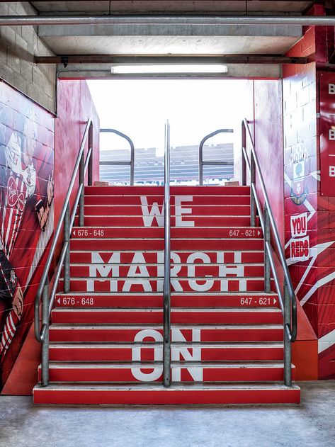 Soccer Interior Design, Wash Walls, White Wash Walls, Stadium Chairs, Southampton Fc, Fan Engagement, Football Photography, Stadium Design, Soccer Stadium