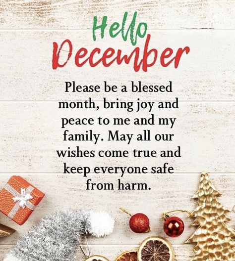 1st December Quotes Christmas, December Quotes Inspirational, December New Month, December 1st Quotes, December Greetings, Hello December Quotes, Hello December Images, December Wishes, December First