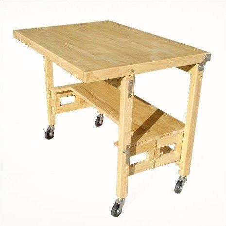 Computer Desks With Wheels - Ideas on Foter Fold Desk, Desk On Wheels, Rolling Desk, Portable Desk, Small Home Offices, Training Tables, Contemporary Desk, Big Desk, Kids' Desk