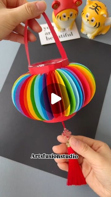 Arts Fusion Studio on Instagram: "Festival Lantern 🏮. Like ❤️ & Follow 👍
.
.
.
.
#reelsfbシ #navratri2024 #diwalilamps #homecraft #lifehacks #craft #artdaily #instafeed #trendingreelsvideo #trendingreels #trendingreels #usa #artsandcrafts #artist #artstudio #diycrafts #craftideas #craftsfeed" Fusion Studio, Diwali Lamps, Daily Art, Art Studio, Home Crafts, Lanterns, Arts And Crafts, Paper Crafts, Festival