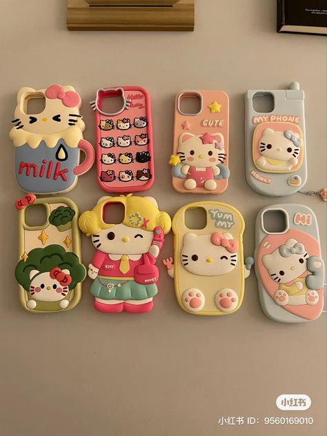 Sanrio Phone Case, Mha Style, Hawaiian Hello Kitty, Sanrio Items, Hello Kitty Phone, Kawaii Iphone Case, Hello Kitty Phone Case, Hello Kitty Accessories, Kawaii Phone Case