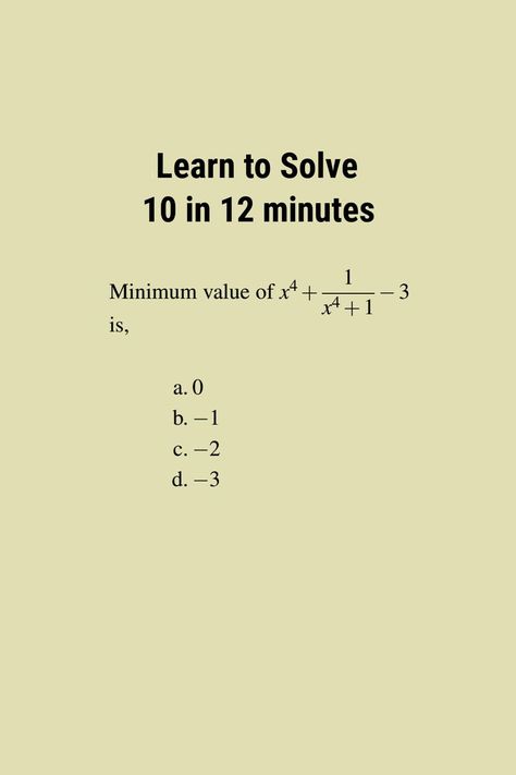 Powerful algebra problem solving concepts and techniques used in solving the 10 selected quantitative algebra questions especially quick. Algebra Questions, Math Olympiad Problems, Algebra Problems, Math Olympiad, Ssc Cgl, Problem Solving, Math Equations