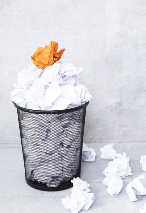 Free Photo | Free photo white paper in the trash can Trash Photography, Garbage Bin, Waste Paper, Vector Character, White Paper, Free Photo, 1 Million, Free Photos, Trash Can