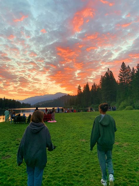 Camp Ondessonk, Sunrise With Friends, Hume Lake, Summer Camp Aesthetic, Camp America, Yellowstone Vacation, Christian Camp, Sleepaway Camp, Church Camp