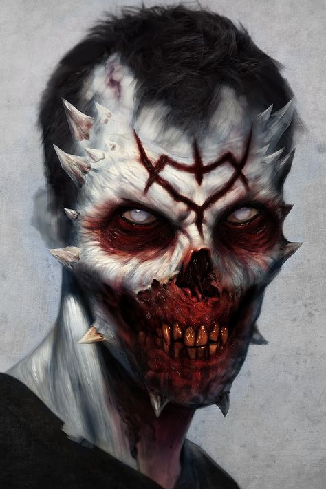 ArtStation - Possessed Portraits Illustrés, Horror Vintage, Illustration Fantasy, Heroic Fantasy, Ange Demon, Horror Monsters, World Of Darkness, Creature Feature, Angels And Demons