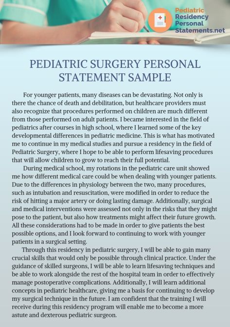 Pediatric surgery personal statement sample that will show you how to write your easily. Check more samples here! https://pediatric.residencypersonalstatements.net/pediatric-surgery-fellowship-personal-statement-writing-tips/ #college admission, #university admission, #admission requirements Personal Statement Medical, Scholarships For Graduate Students, Personal Statement Examples, Personal Statements, Pediatric Surgery, Writing Checks, College Admission, Letter Of Recommendation, Personal Statement