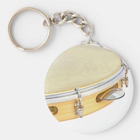 Tambourine Keychain - Brazil Gift Tambourine, Brazil, Stars, Gifts