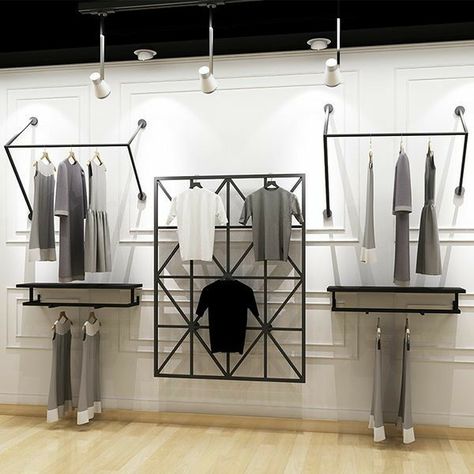 Retail Wall Displays, Clothing Store Displays, Clothing Store Interior, Clothing Store Design, Store Design Boutique, Clothing Displays, Design Blogs, Shop Fittings, Display Furniture