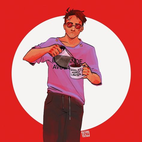 Phylicia on Instagram: “hes a terrible lawyer ❤️ Based off of the comic panel at the end Im back at school so I might be posting less but ill (hopefully) still…” Daredevil Tv Show, Daredevil Art, Daredevil Matt Murdock, Defenders Marvel, Comic Panel, Matt Murdock, Marvel Fan Art, Im Back, Comic Panels