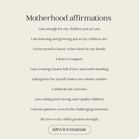 motherhood affirmations for journaling Manifesting Motherhood, Motherhood Affirmations, Pregnancy Affirmations, I Am Enough, Best Mother, Christian Quotes Inspirational, I Deserve, Instagram Inspo, Losing Weight