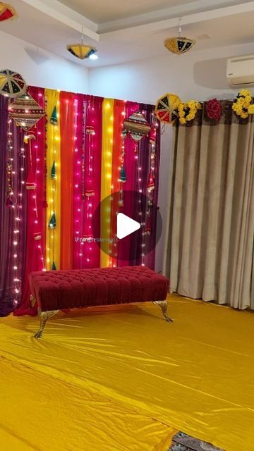 RANGREZA EVENTS ⭐️ on Instagram: "Dholki ✨️ Mehndi✨️ Home ✨️   - -. . . . . . . . . Dm fordetails✨️ . . . .  #mehndi#mayun#events#shadi#decor#shoot#dholki #dilbar#eventplanner#weddingplanner#shadidecor" Dholki Theme, Mehndi Decoration Ideas At Home, Haldi Decoration Ideas At Home, Dholki Ideas, Shadi Decor, Haldi Decorations, Mehndi Decoration, Haldi Decoration Ideas, May 1