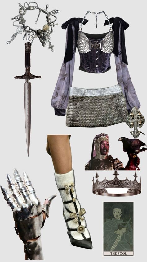 Created by goblnvomit on Shuffles Joan Of Arc Outfit, Joan Of Arc Cosplay, Joan Of Arc Aesthetic, Whimsy Core, Joan Arc, Knight Core, Joan Of Arc Costume, Fantasy Realm, Joan Of Arc