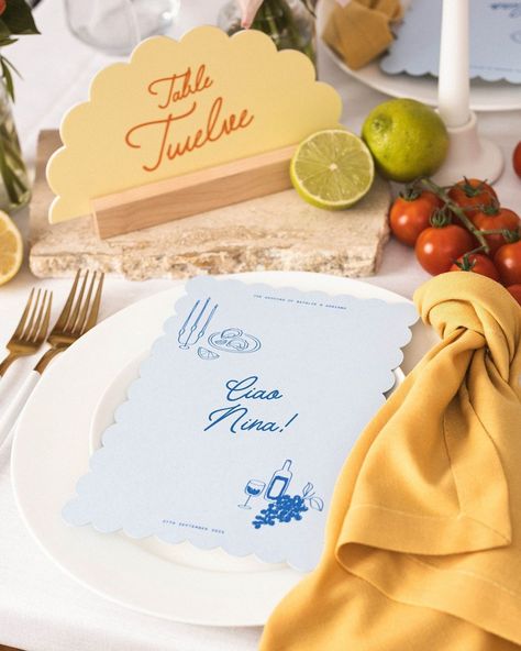 Peppermint Press | Add vibrancy to your summer event table styling with our Amalfi collection in our playful Capri colour theme! ☀️🍋 | Instagram Amalfi Style Wedding, Amalfi Inspired Wedding, Capri Wedding, Summer Baby Shower Themes, Bridal Era, Theme Instagram, Fairy Baby Showers, Italy Amalfi, Fairy Baby