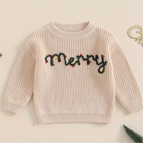 Baby girl sweater knitting pattern