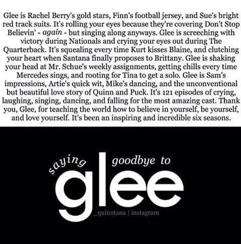 Guest Posting Sites, Glee Funny, Glee Memes, Rachel And Finn, Glee Quotes, I Love You Quotes For Him, Glee Club, I Cried, Cory Monteith