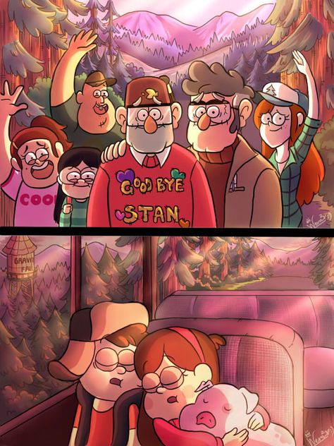 Take Back The Falls by wernwern on DeviantArt Gravity Falls Journal, Monster Falls, Gravity Falls Dipper, Gravity Falls Funny, Gravity Fall, Gravity Falls Au, Desenhos Gravity Falls, Gravity Falls Fan Art, Dipper And Mabel