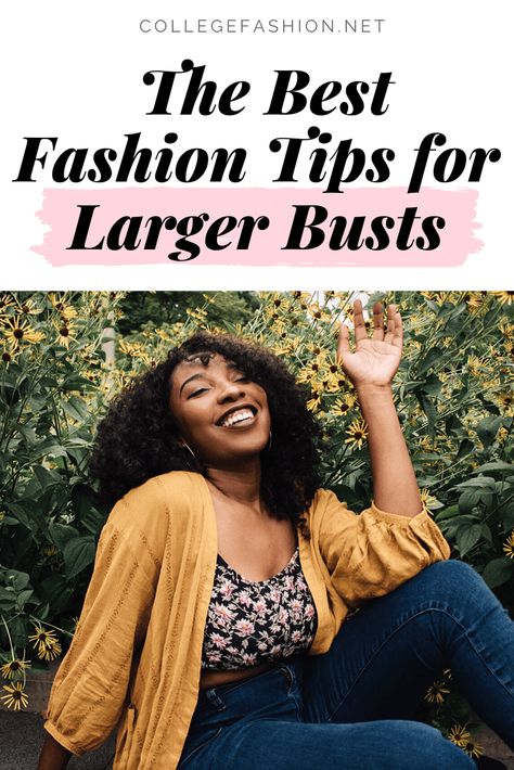 Fashion Tips for Big Busts: Here's Everything I've Ever Learned About Dressing a Larger Bust - College Fashion Larger Bust Outfits, Plus Size Summer Outfits Big Stomach, Dresses For Big Bust, Big Bust Fashion, Big Stomach, Flattering Outfits, Fashion Vibes, Plus Size Summer Outfits, Look Plus Size